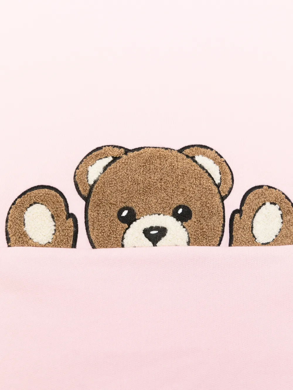 Moschino Kids Teddy Bear blanket Roze