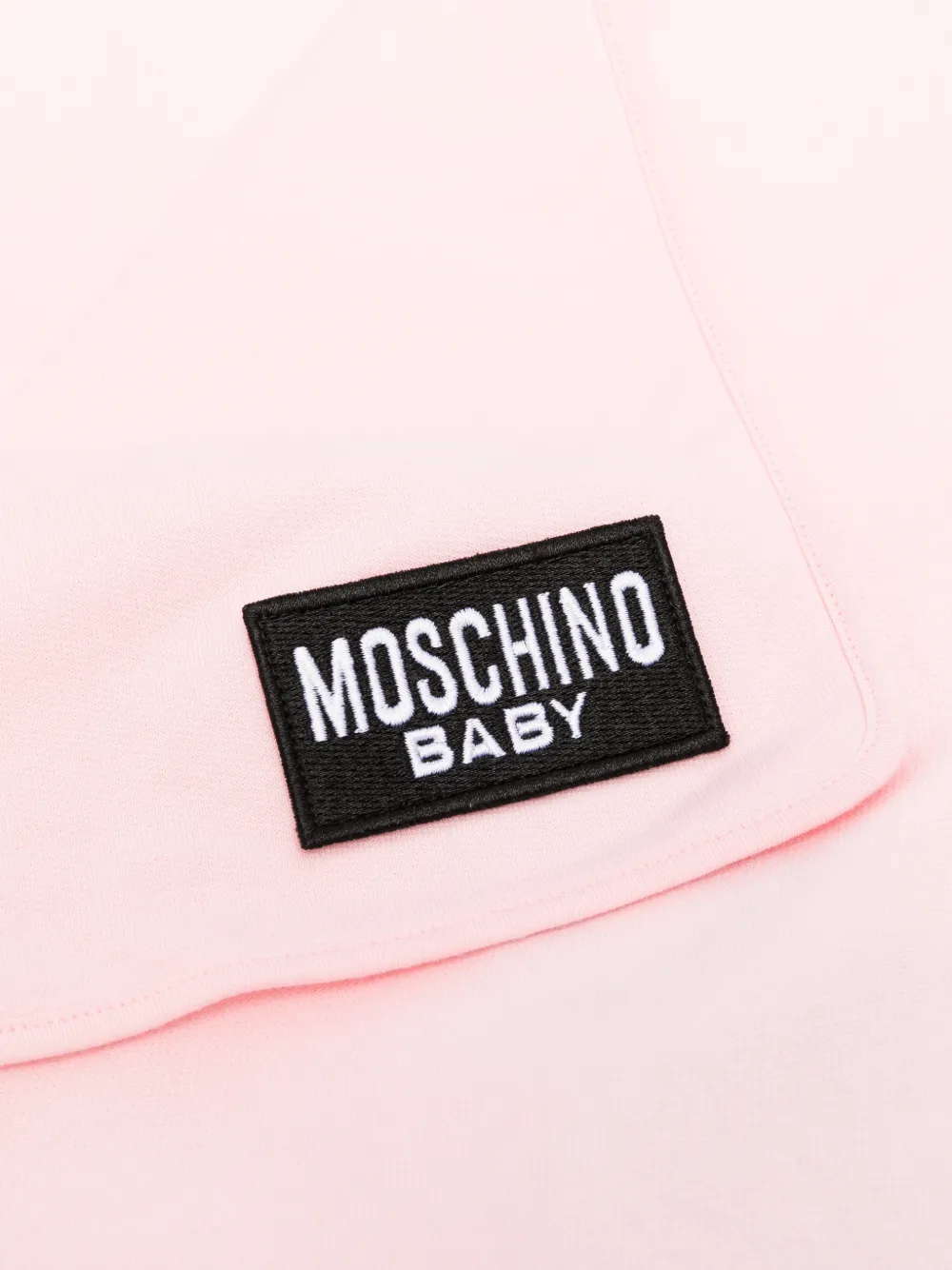Moschino Kids Teddy Bear blanket Roze
