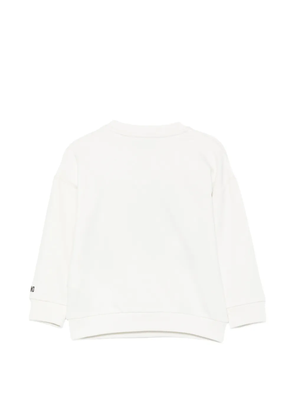 Moschino Kids Sweater met Teddy Bear-patch Wit