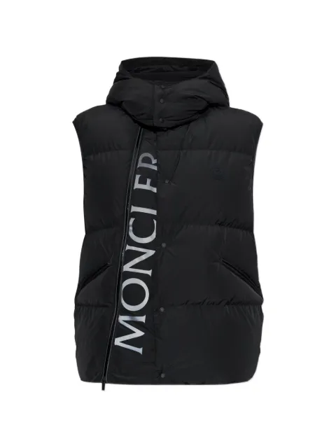 Moncler Aeclaire logo-print gilet