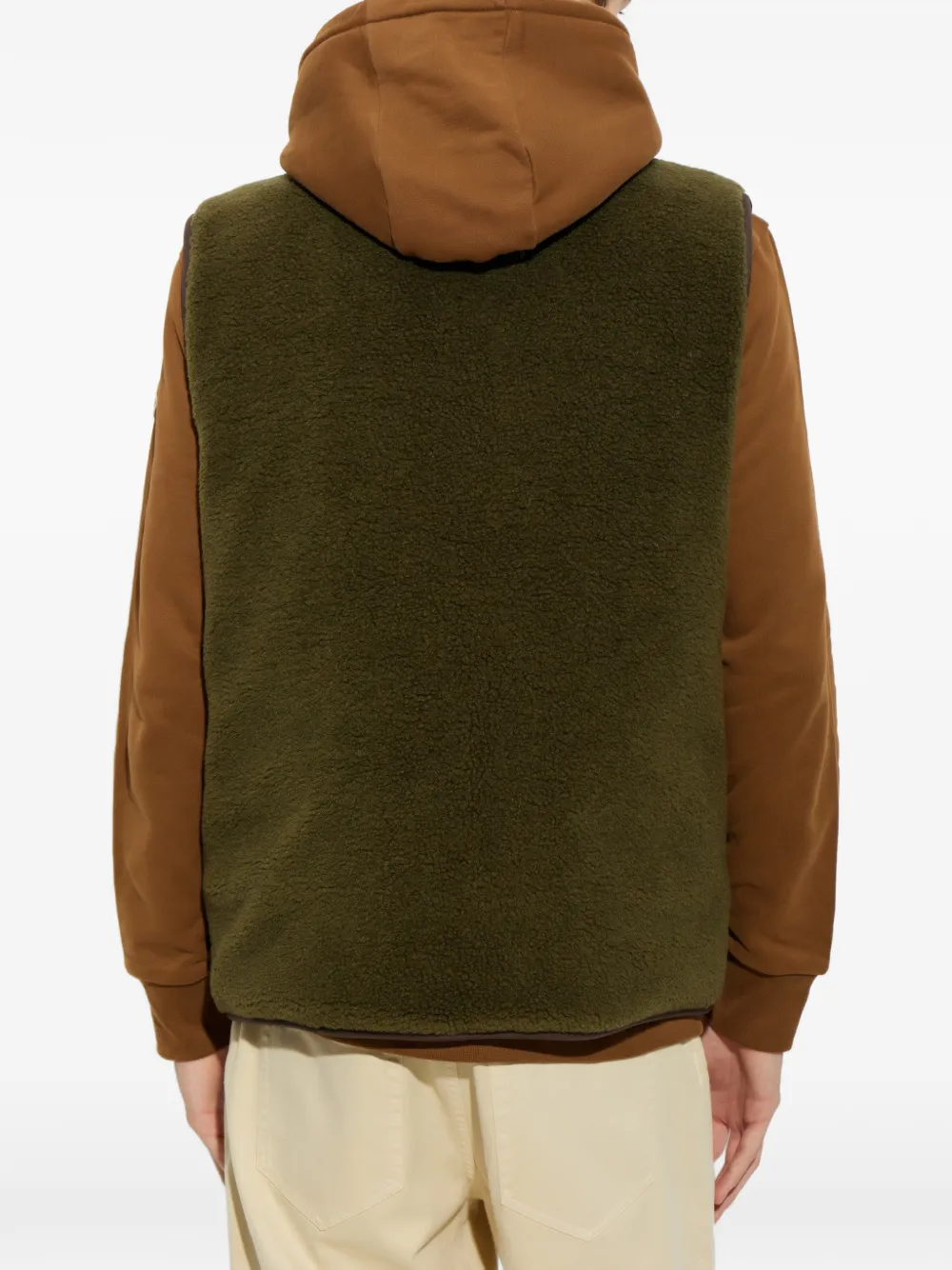 Moncler Yricas donsjack met capuchon Groen