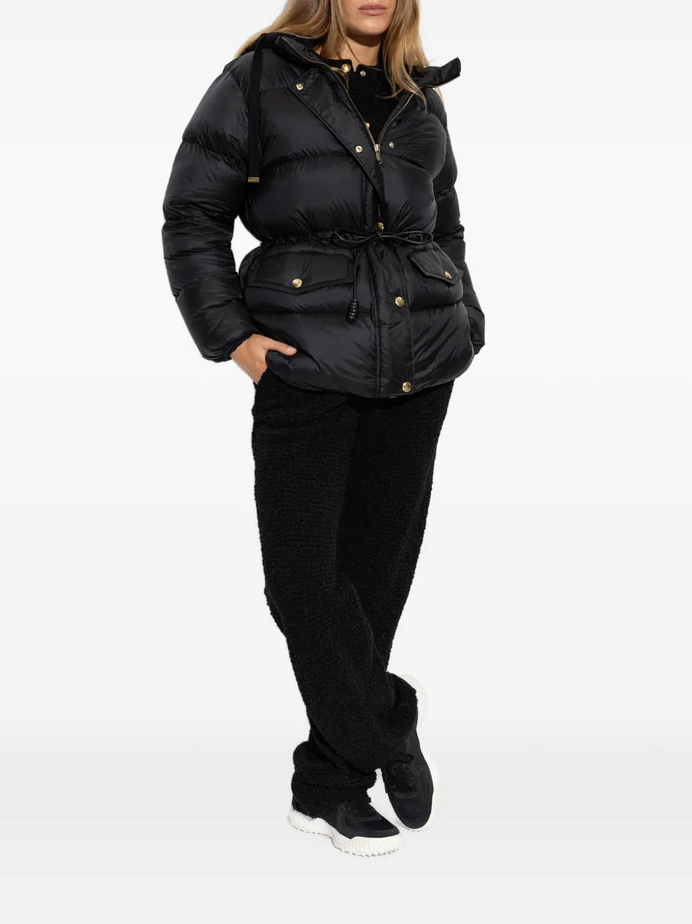 Moncler Diaphane donsjack Zwart