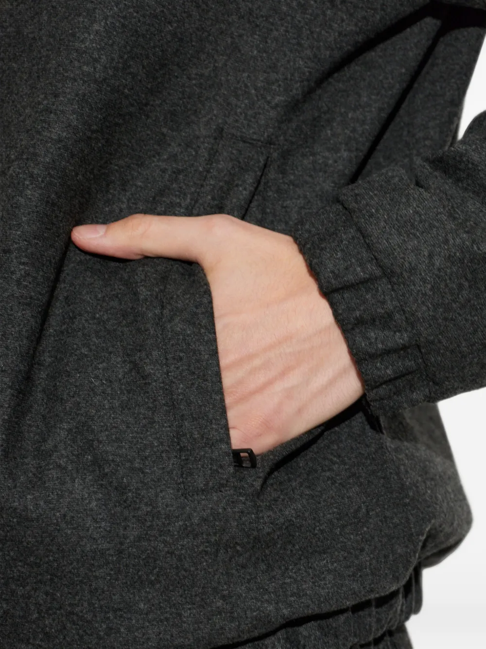 Moncler Limberl gewatteerd jack Grijs