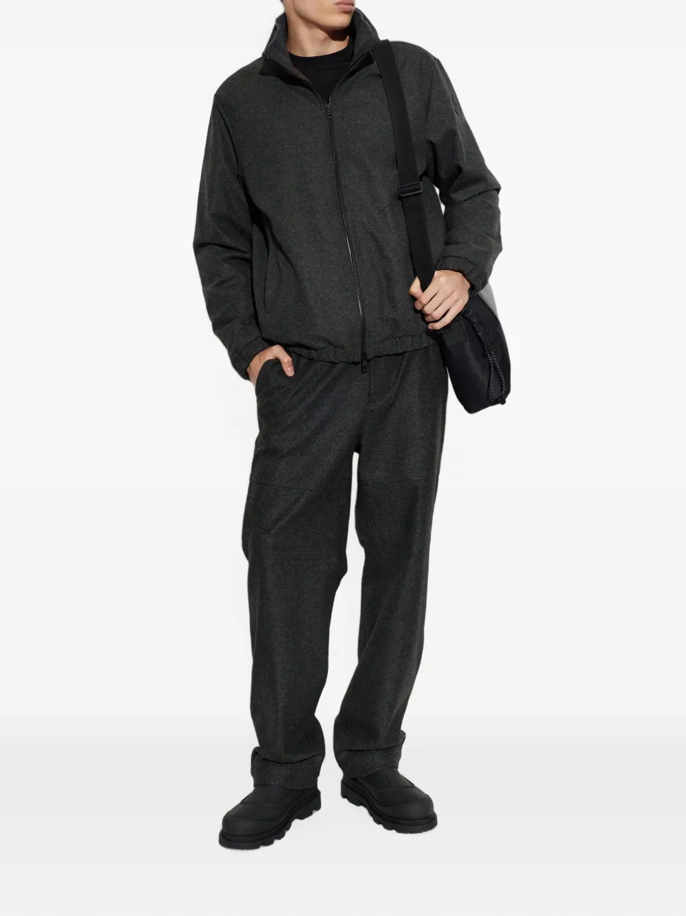 Moncler Limberl gewatteerd jack Grijs
