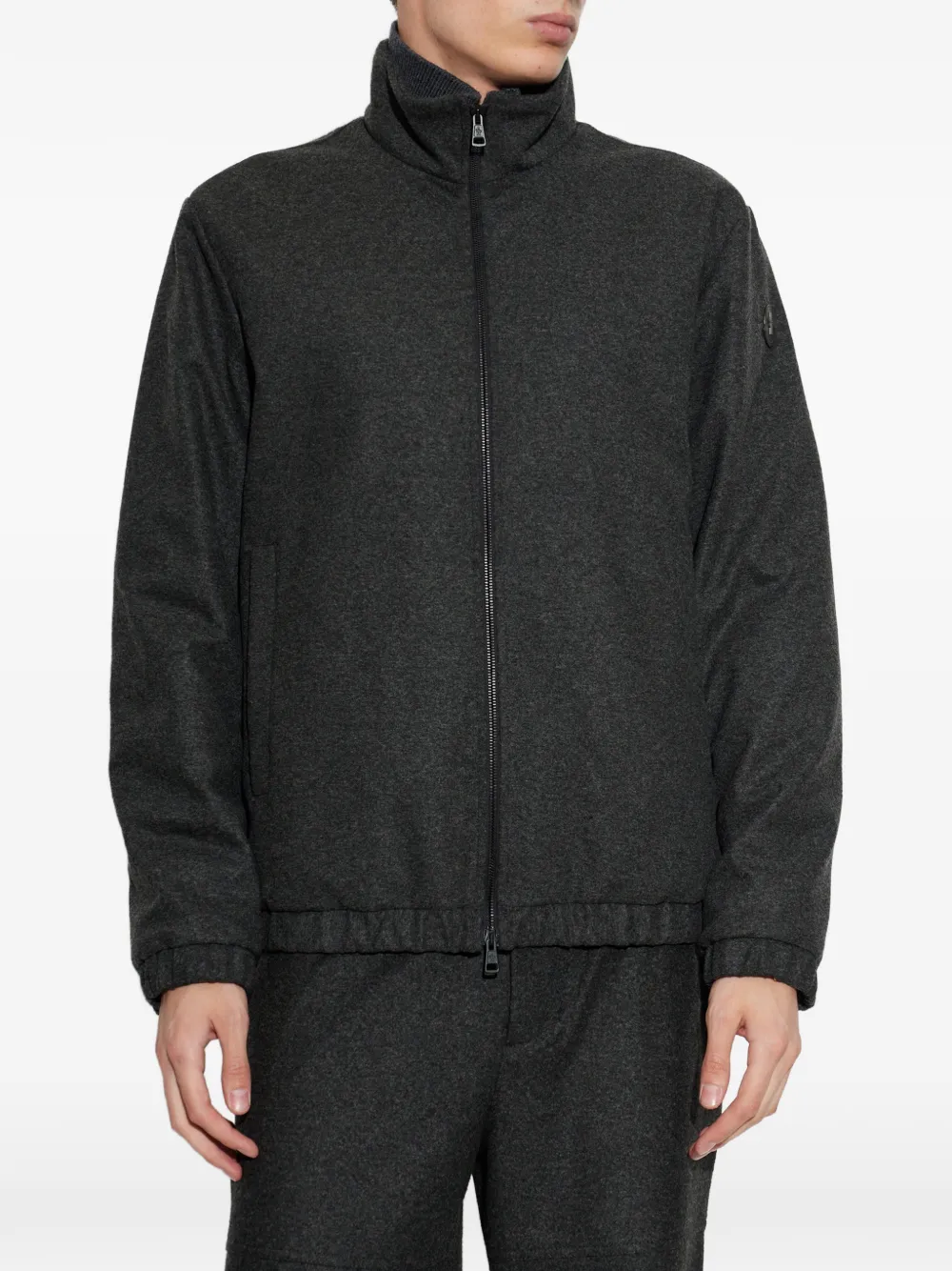Moncler Limberl gewatteerd jack Grijs