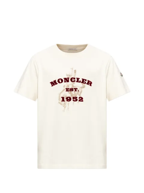 Moncler logo-print cotton T-shirt