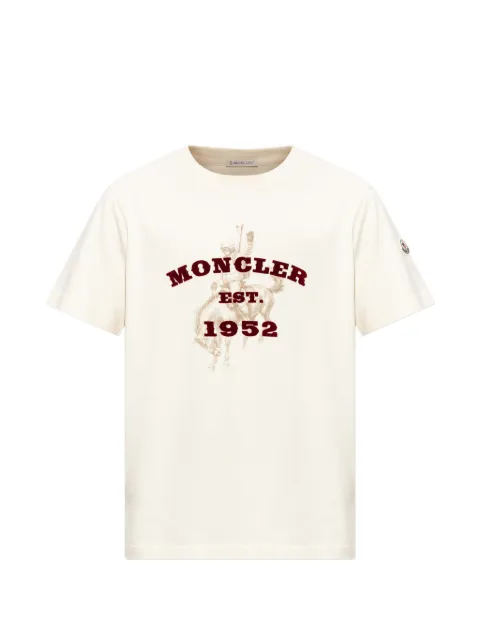 Moncler logo-print cotton T-shirt