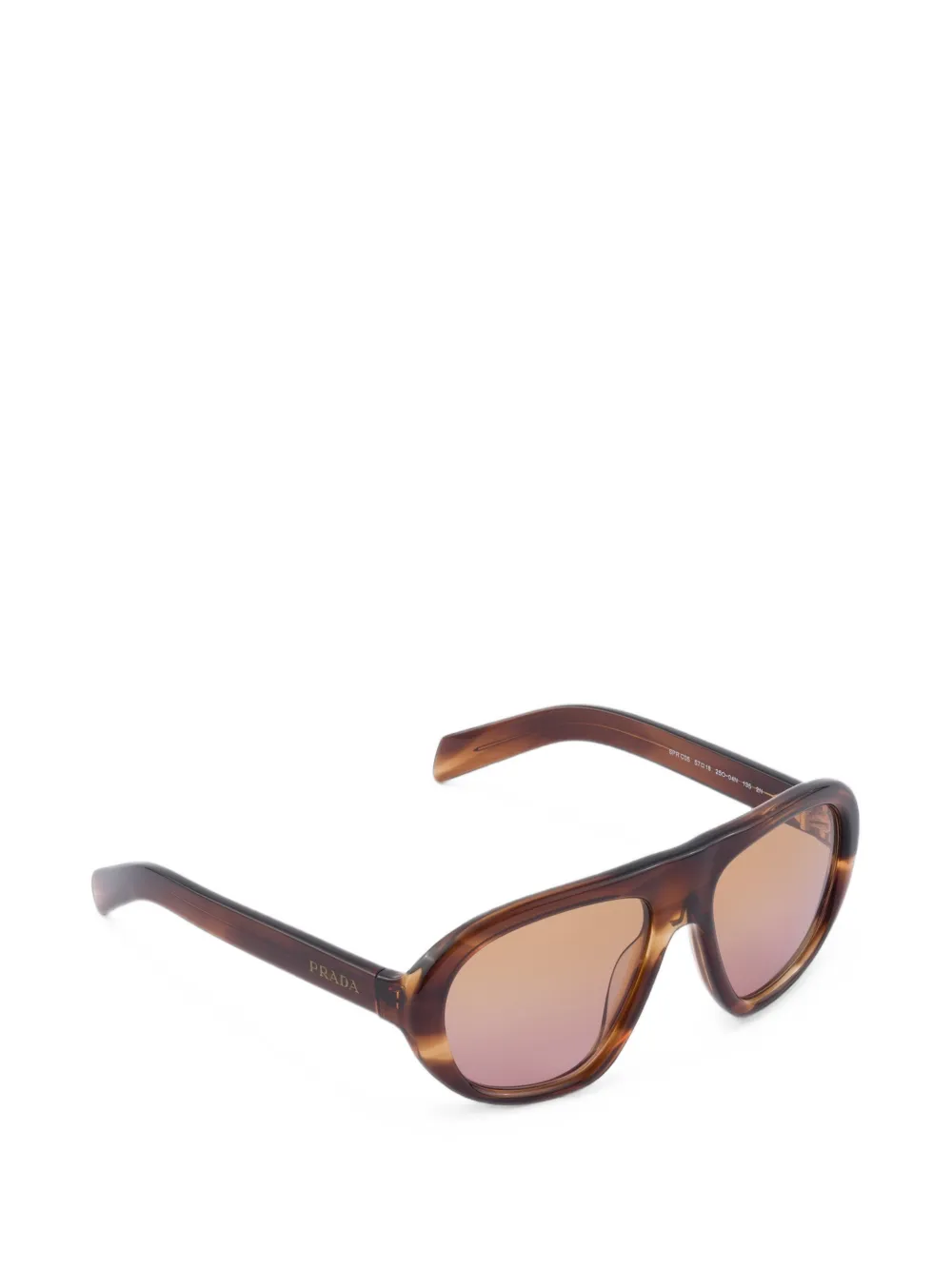 Prada Eyewear Shadowplay zonnebril Bruin