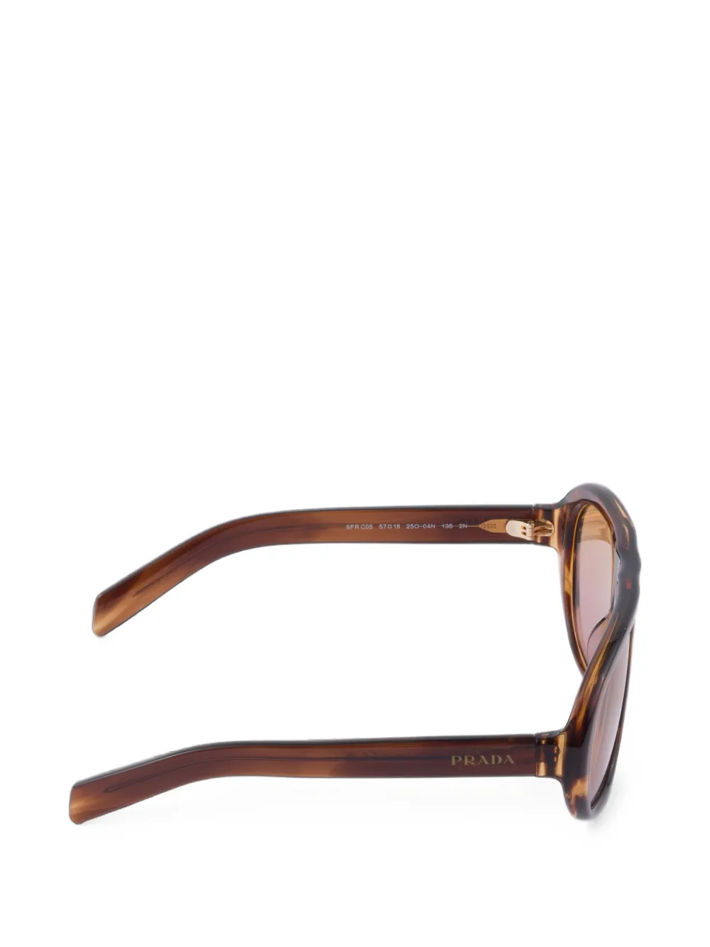 Prada Eyewear Shadowplay zonnebril Bruin
