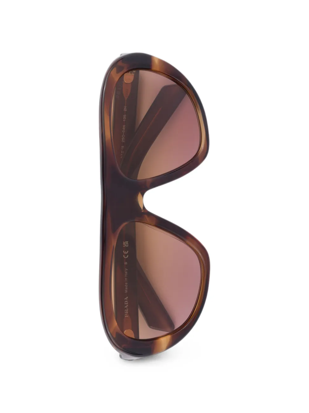 Prada Eyewear Shadowplay zonnebril Bruin