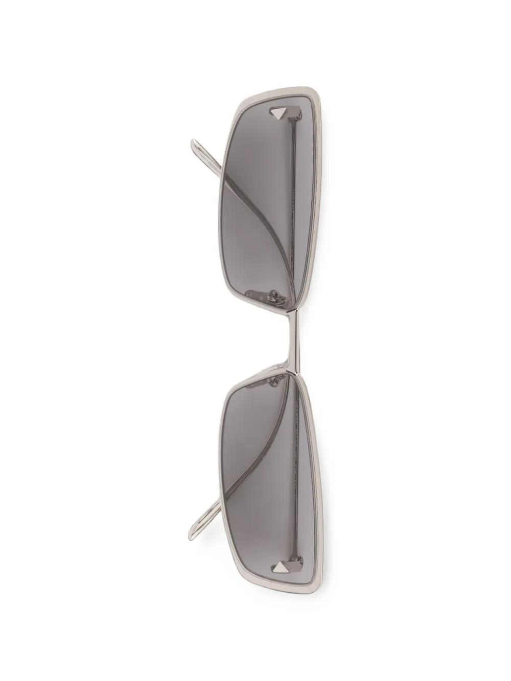 Prada Eyewear Runway zonnebril met getinte glazen Zilver