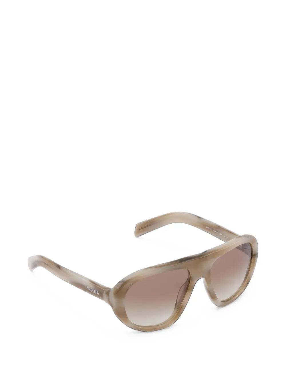 Prada Eyewear Shadowplay zonnebril Beige