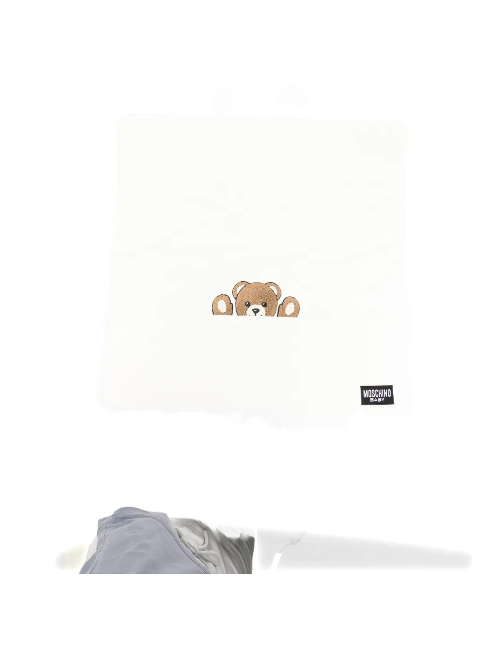 Moschino Kids Teddy Bear blanket - Toni neutri
