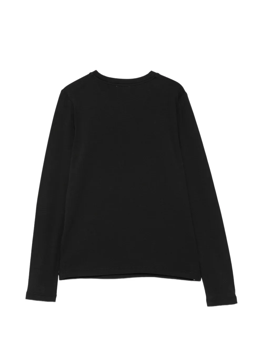 Moschino Kids T-shirt met hartprint Zwart