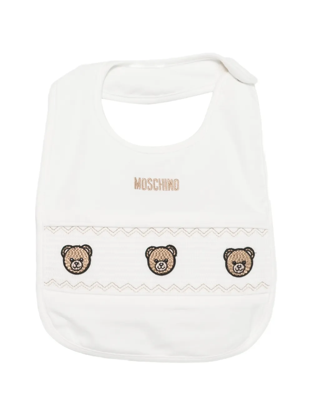 Moschino Kids Romperset met Teddy Bear-patroon Wit