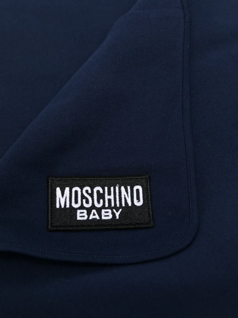 Moschino Kids Teddy Bear blanket Blauw