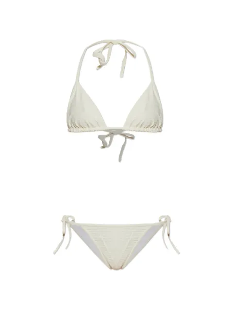 Balmain bikini à motif monogrammé