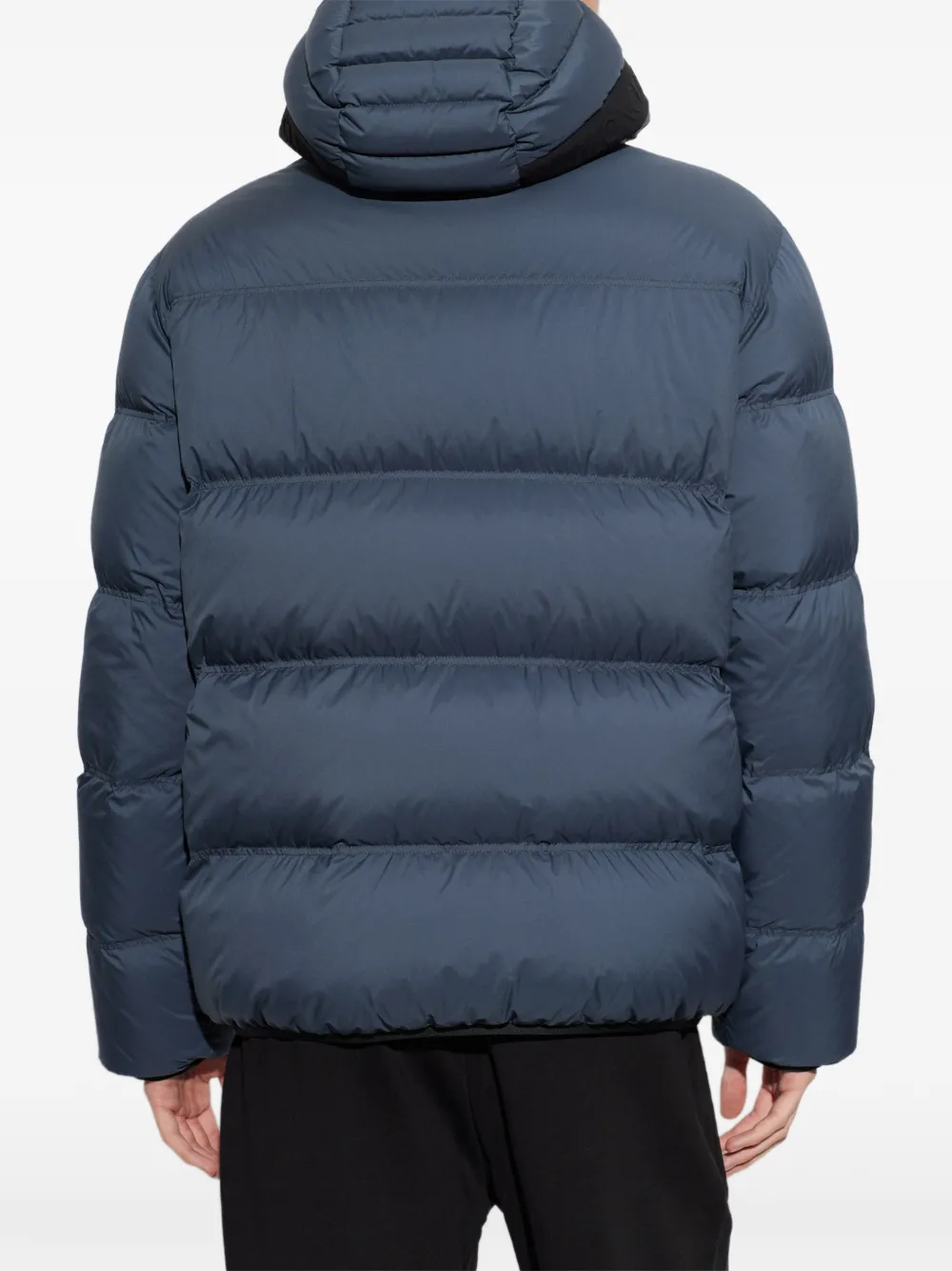 Moncler Poitevin quilted hooded jacket Grijs