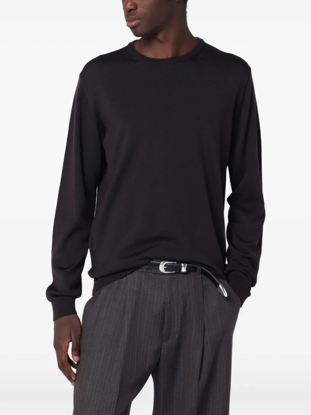 Roberto Collina fine-knit crew-neck sweater