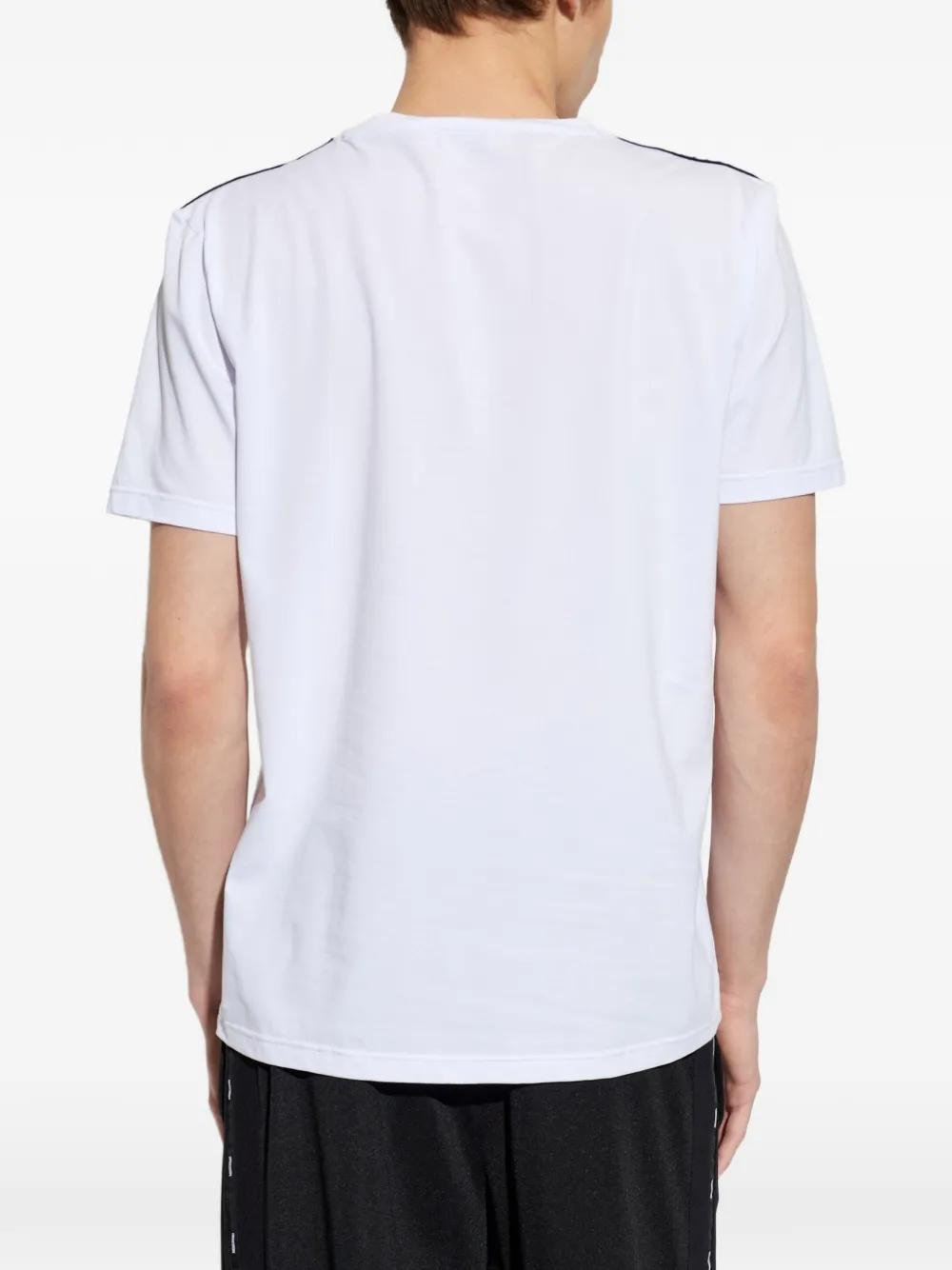 Moschino Twee Active T-shirts met logo-print Wit