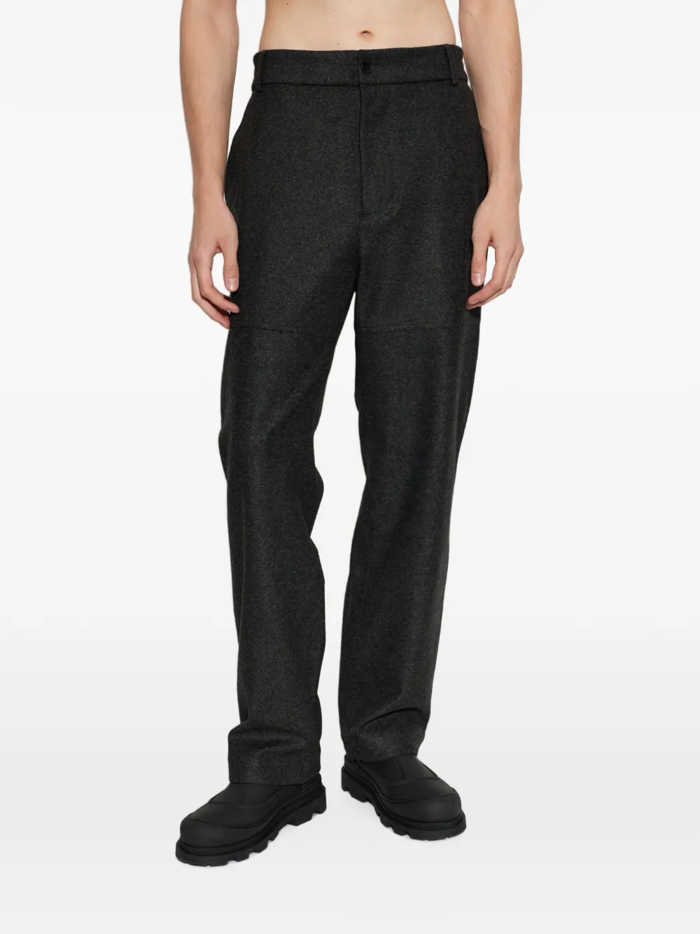 Moncler Jack met logopatch Grijs