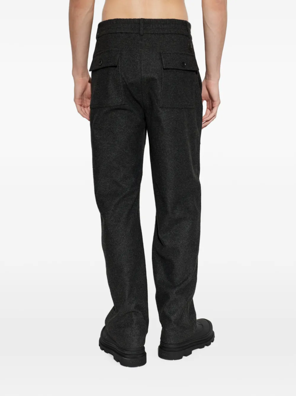 Moncler Jack met logopatch Grijs