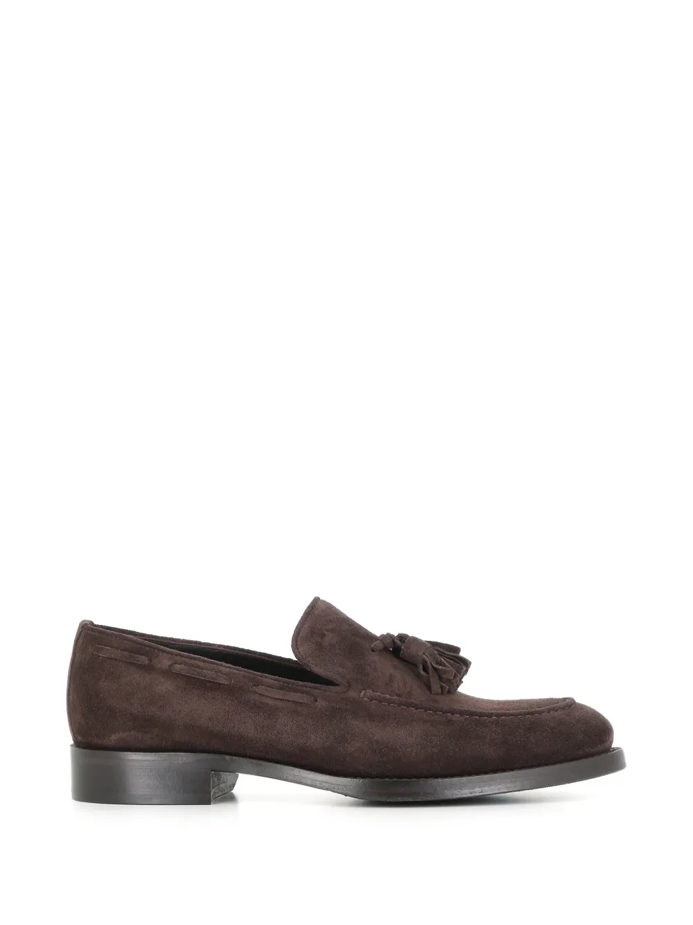 Tassinari tassel-detail suede loafers - Marrone