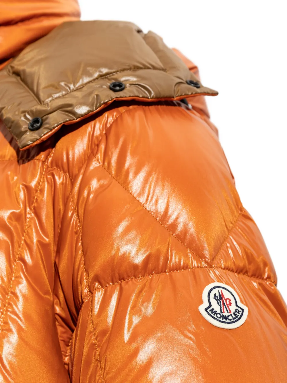 Moncler Parana puffer jacket Oranje