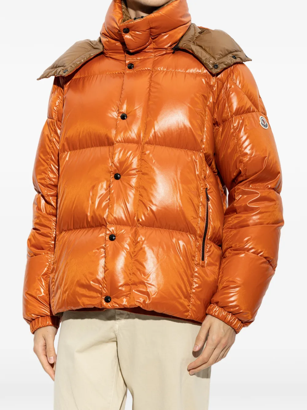 Moncler Parana puffer jacket Oranje