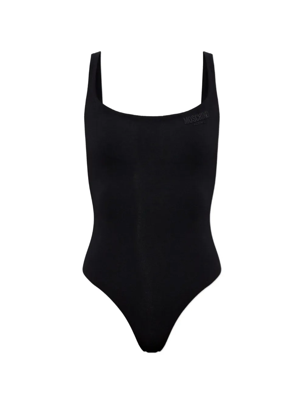 Moschino logo-print bodysuit