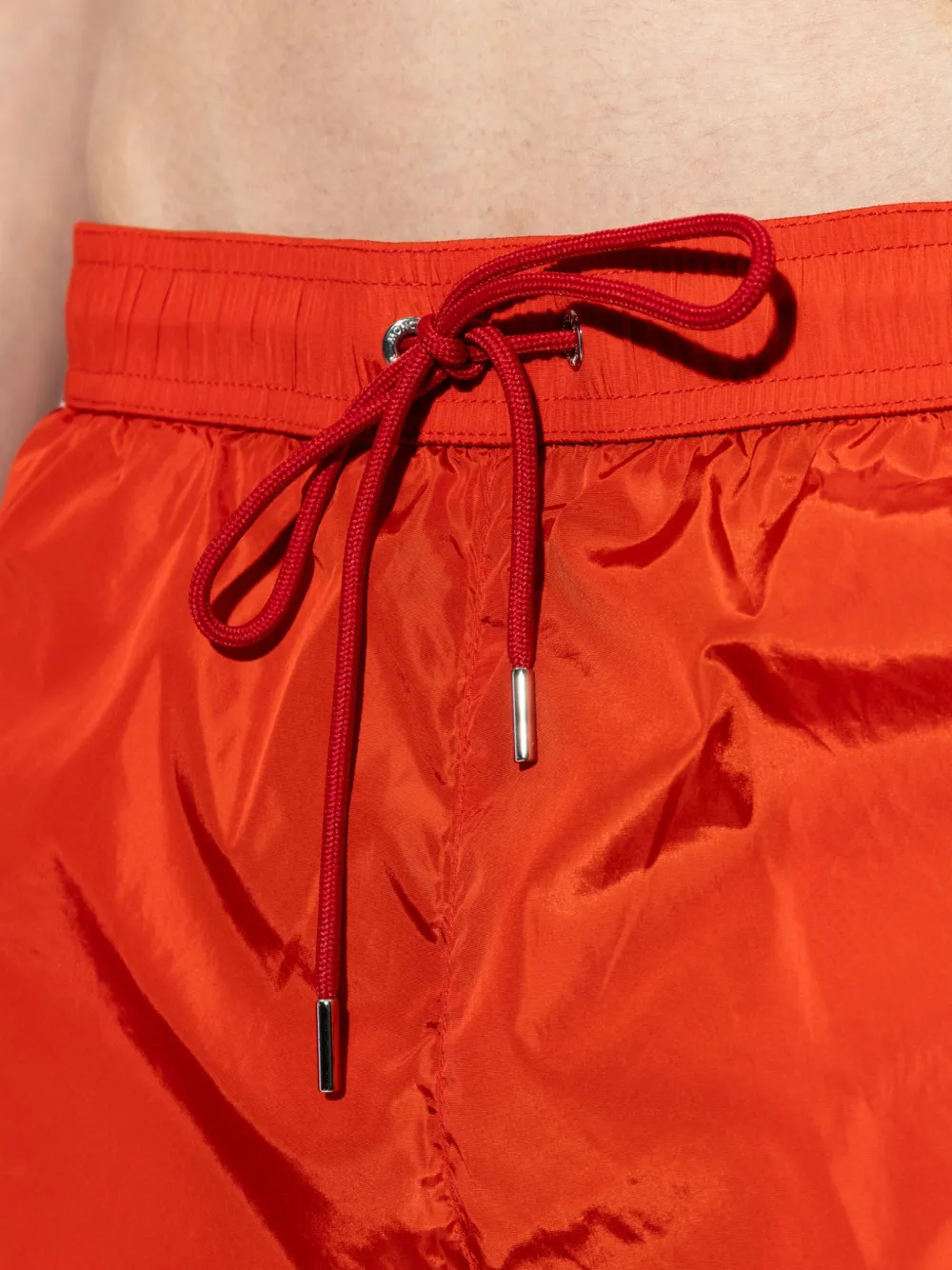 Moncler Zwembroek met logopatch Rood