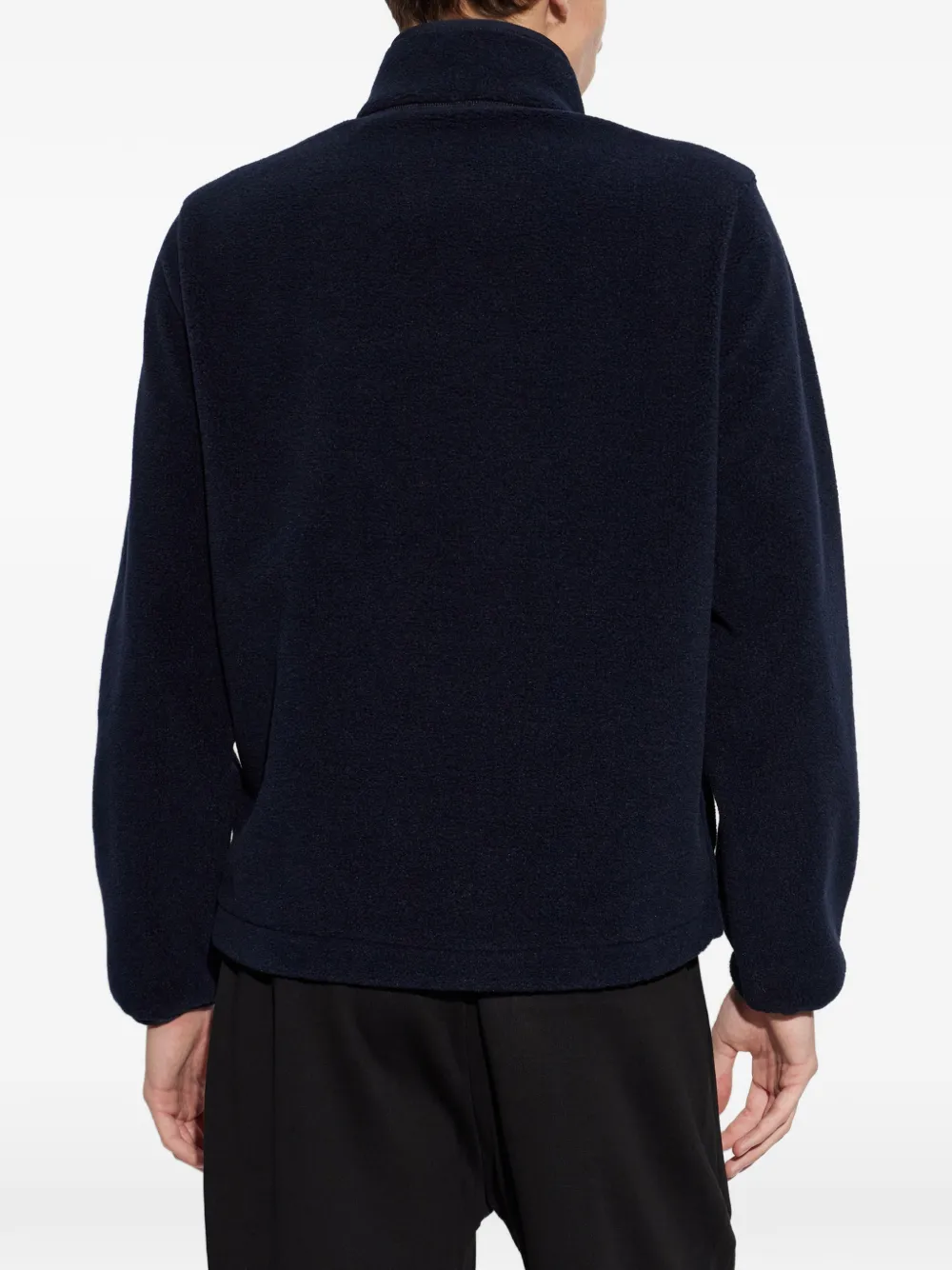 Moncler Trui met logopatch Blauw