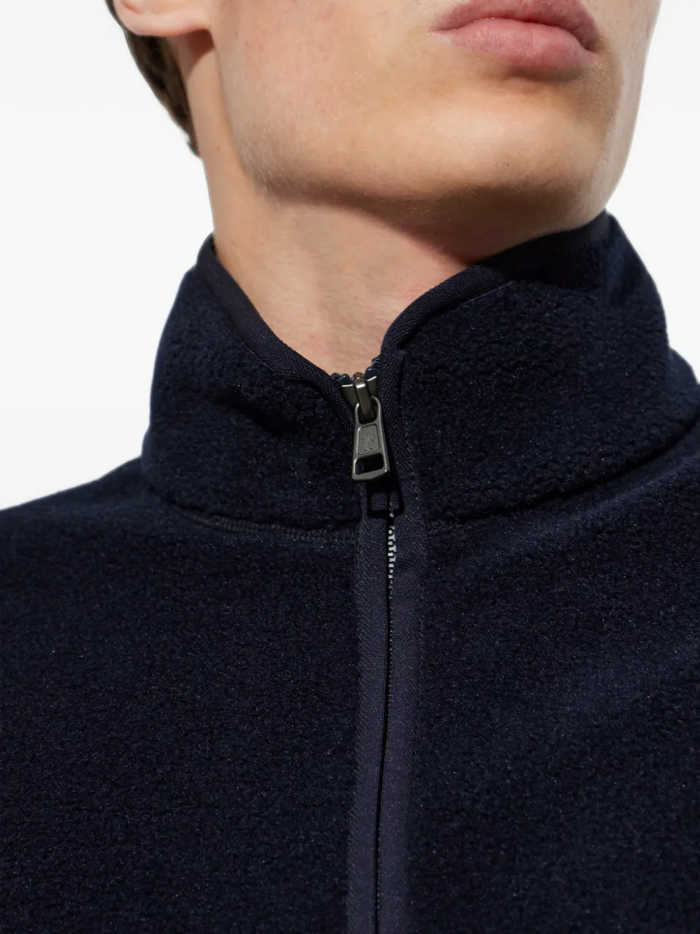 Moncler Trui met logopatch Blauw