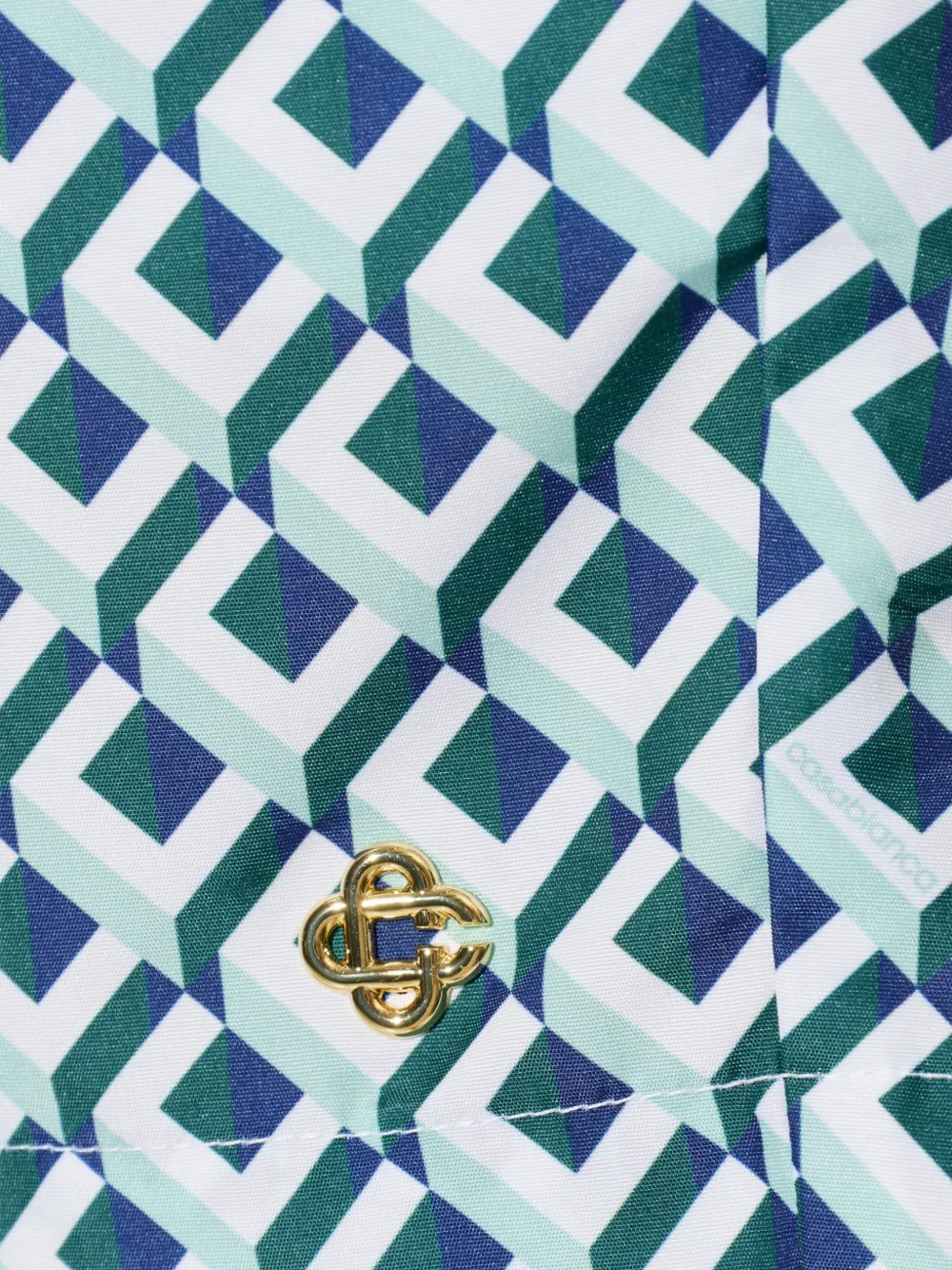 Casablanca Cubist CC Monogram zwembroek Wit