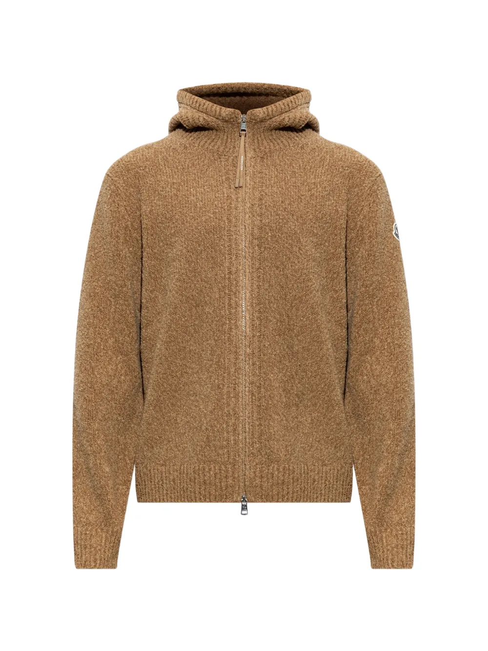 Moncler hooded zip-up cardigan