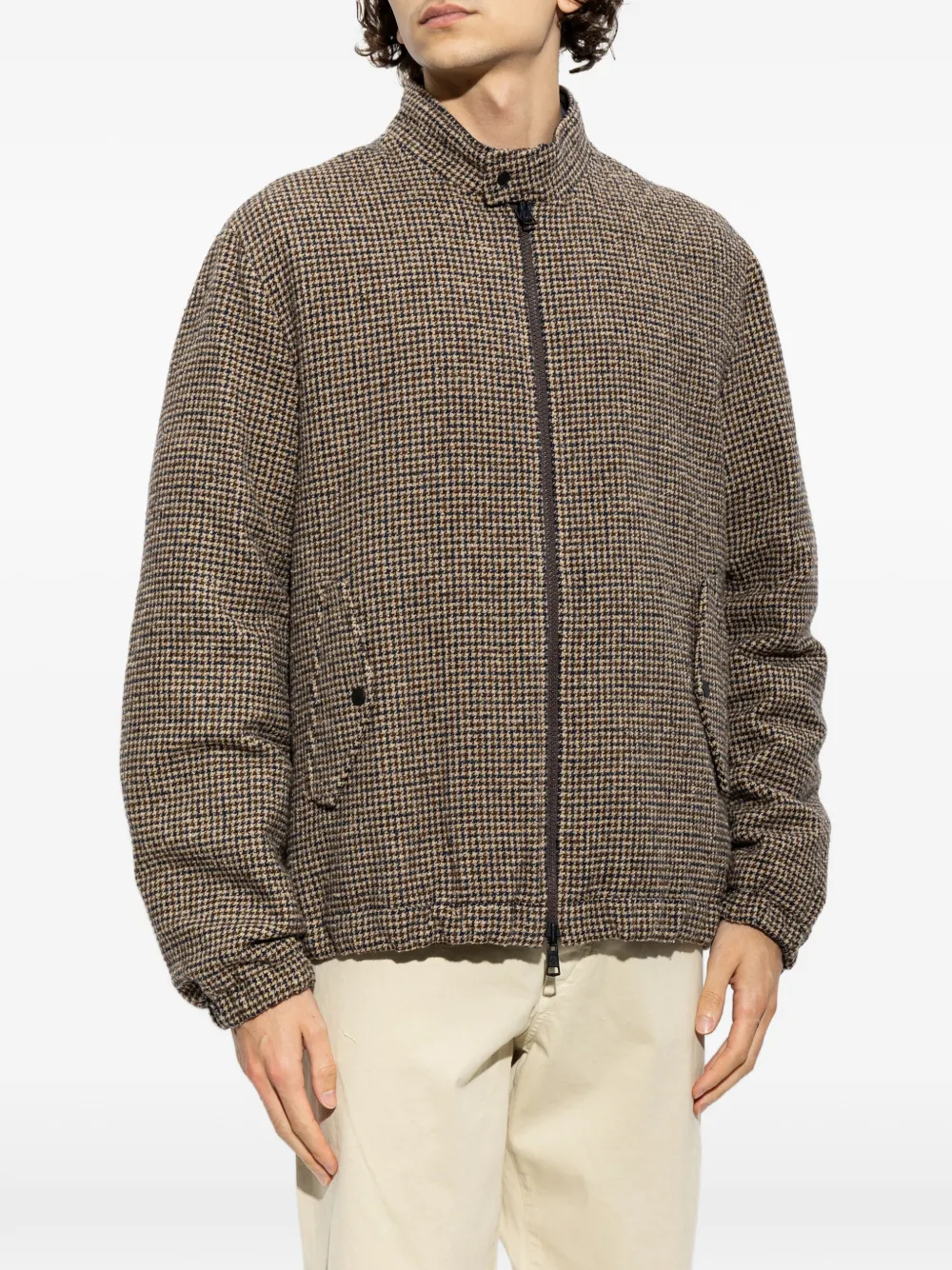 Moncler Ebrodel omkeerbaar donsjack Bruin