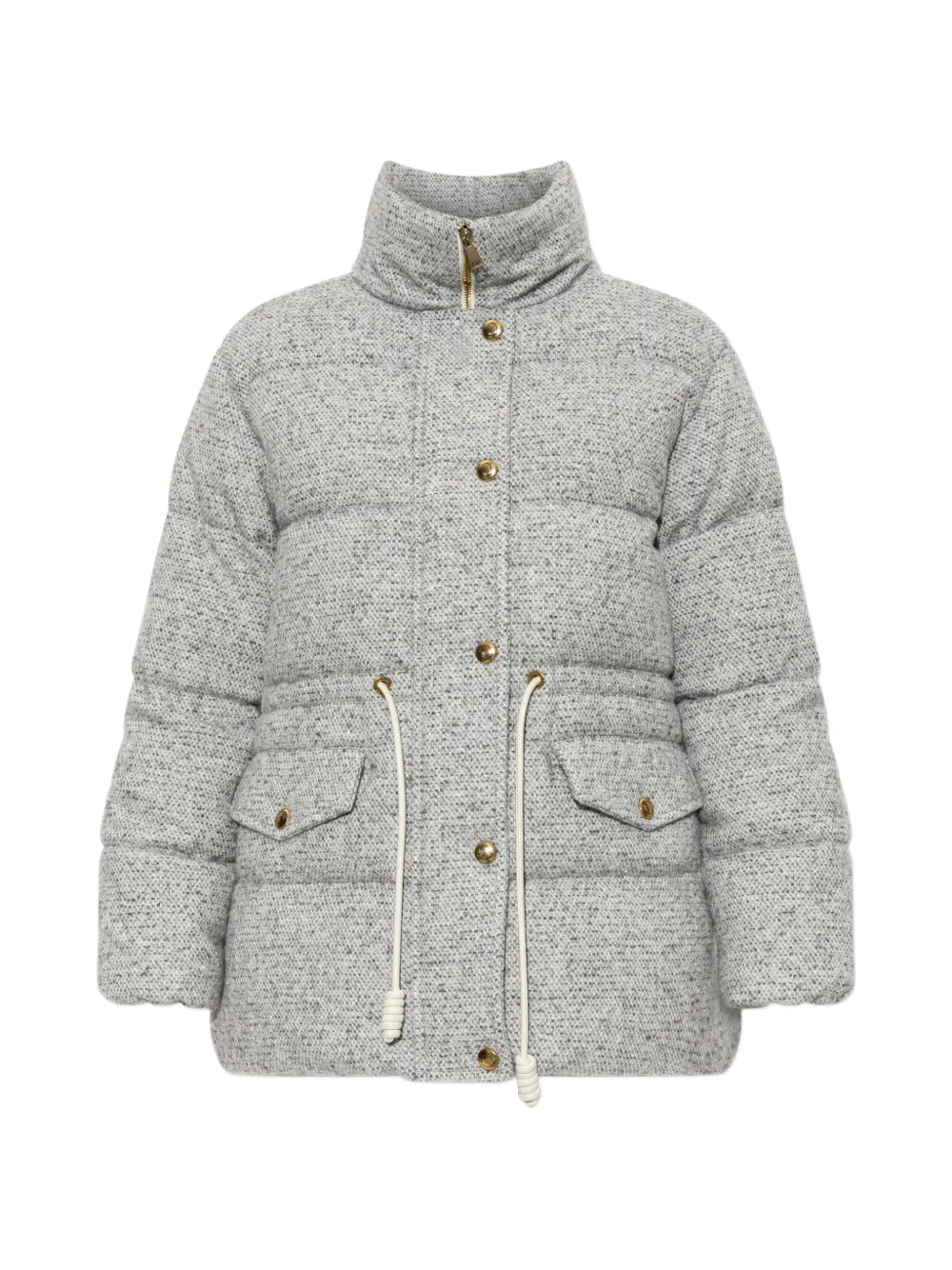Moncler Diaphanes gewatteerd jack Grijs