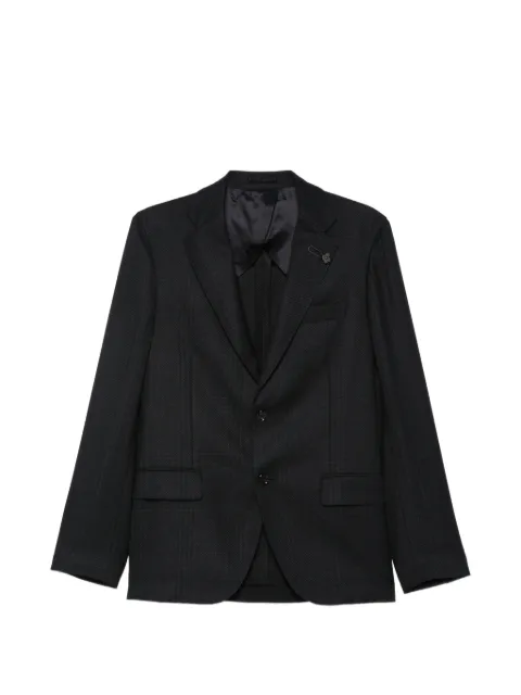 Lardini blazer con botones y pin del logo