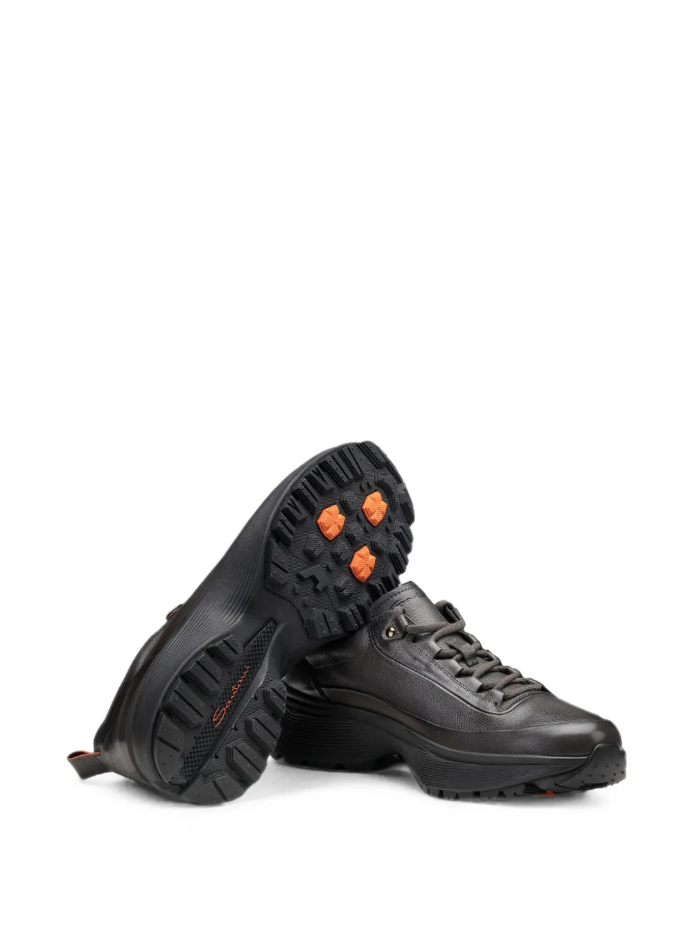 Santoni Easy Bounce Mountain lace-up sneakers Grijs