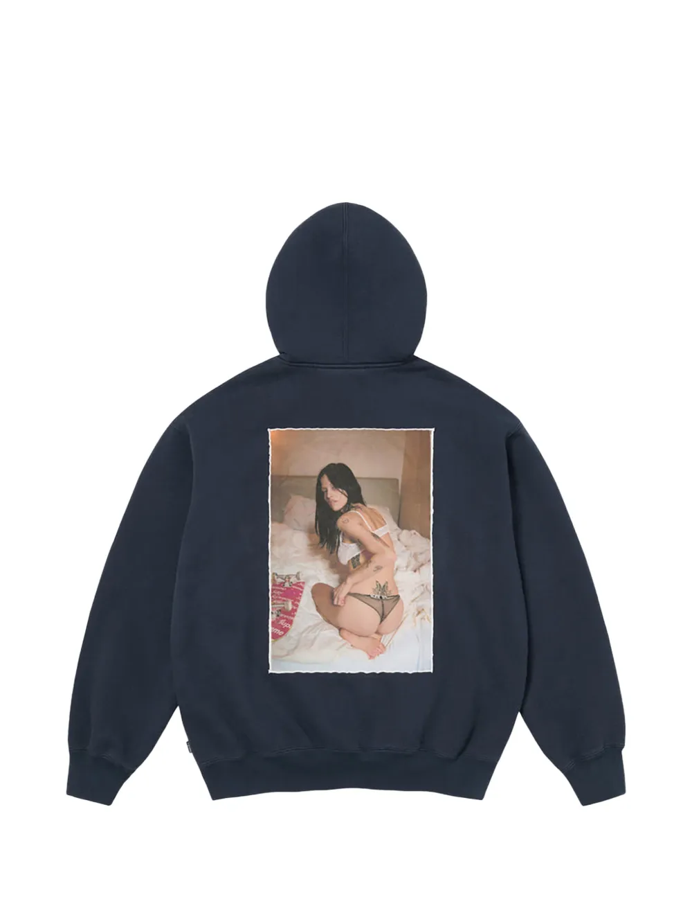Supreme x Larry Clark hoodie met rits Blauw