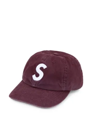 Supreme ロゴ キャップ | ブラウン | FARFETCH JP