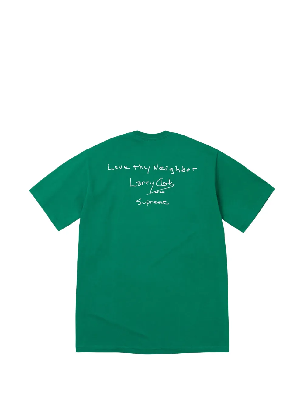 Supreme x Larry Clark Neighbors T-shirt Groen