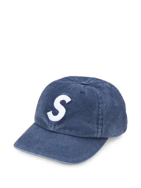 Supreme logo-embroidered baseball cap