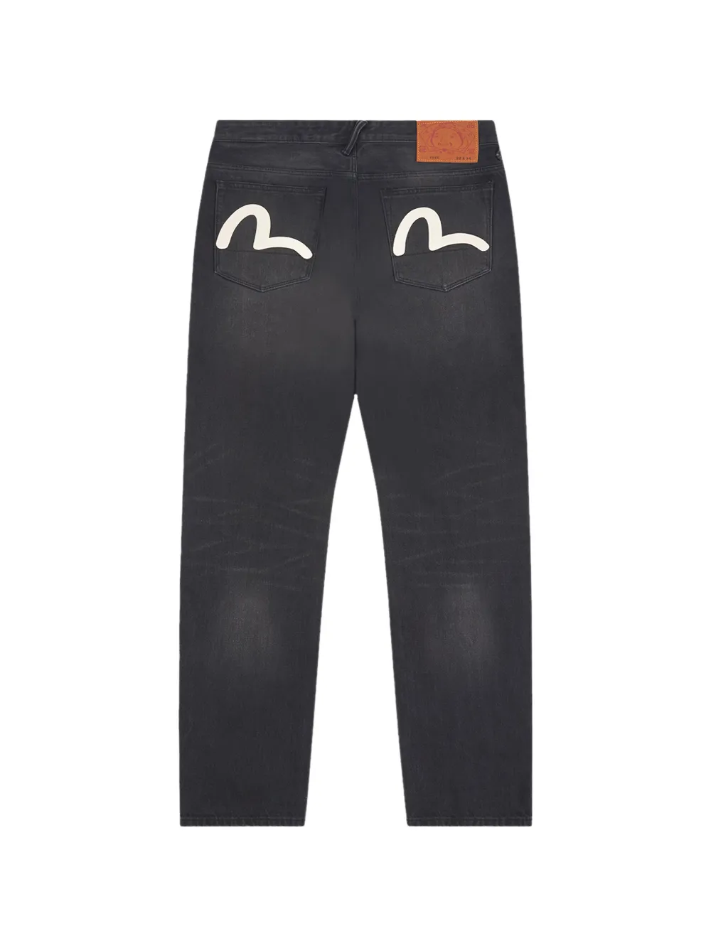 EVISU White Seagull jeans Zwart