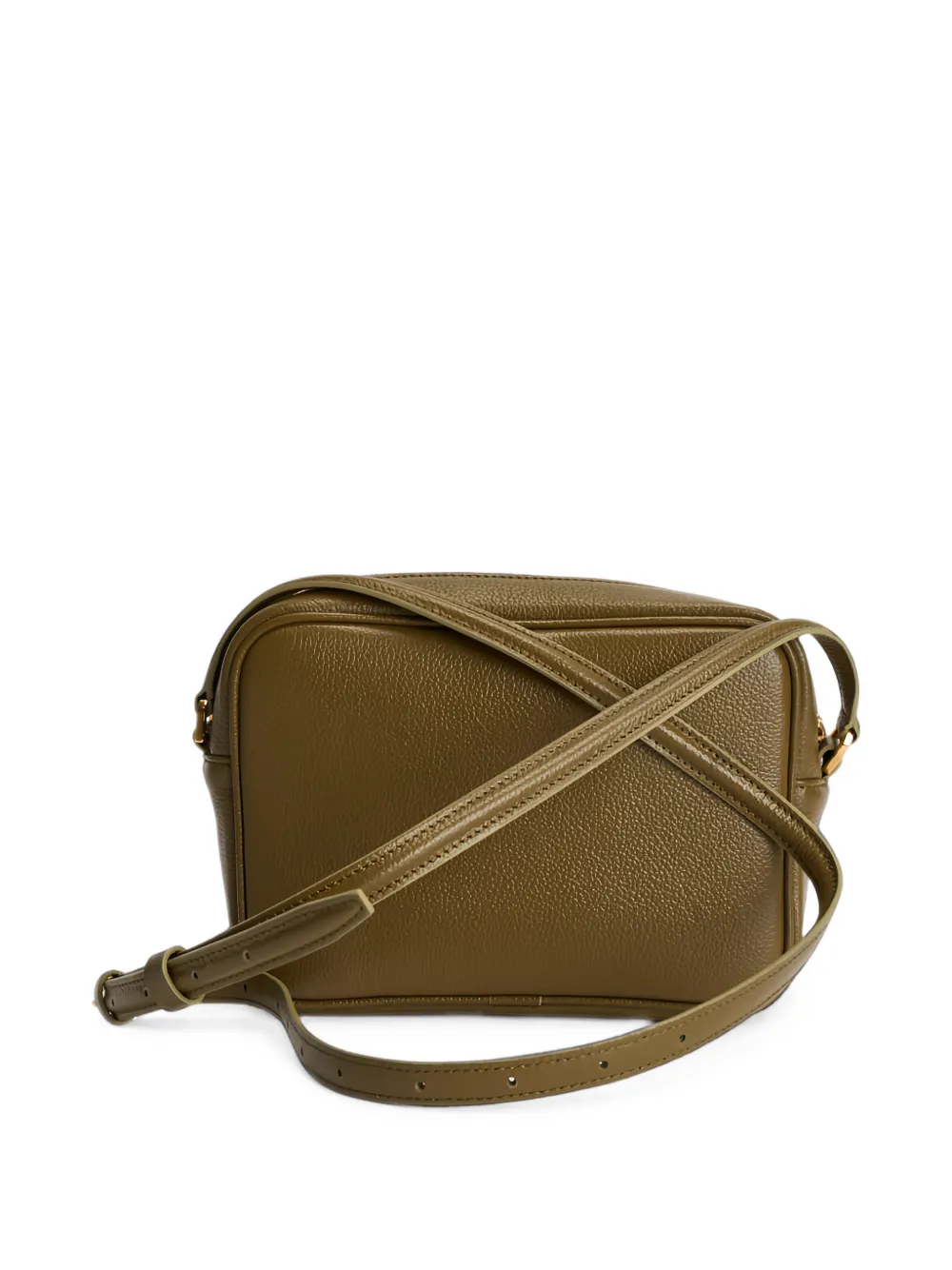 Patrizia Pepe All Day bewerkte crossbodytas met logo-plakkaat Groen