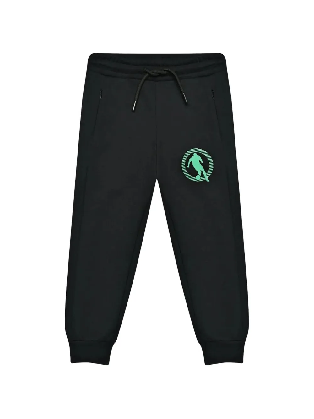 BIKKEMBERGS KIDS logo-print track pants Zwart