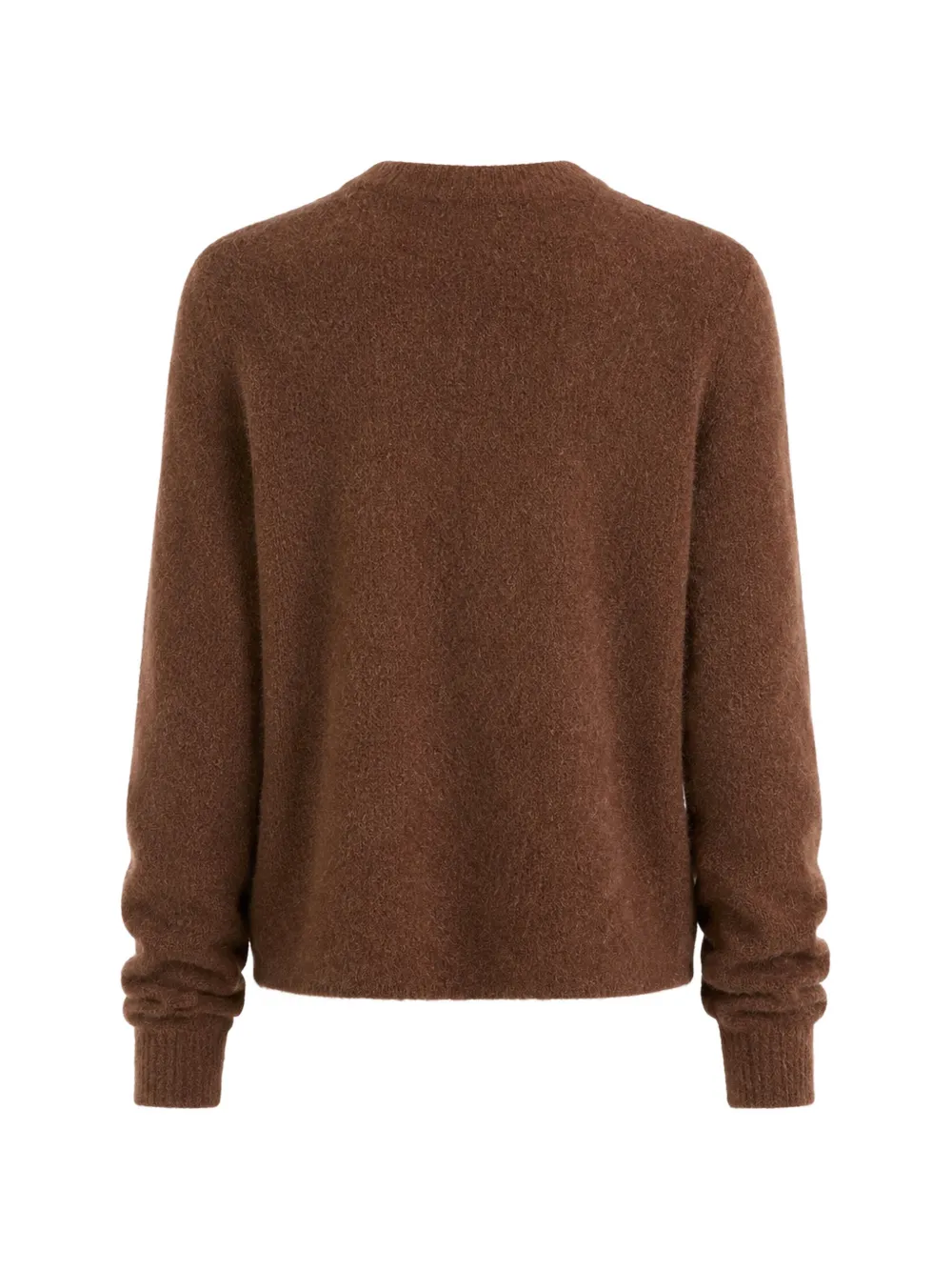 Marella brushed-knit button-up cardigan Bruin
