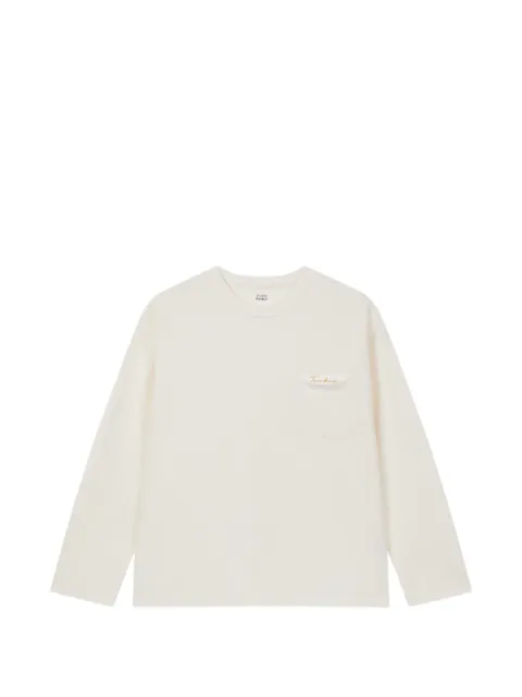 TOMBOY embroidery-detail pocket T-shirt