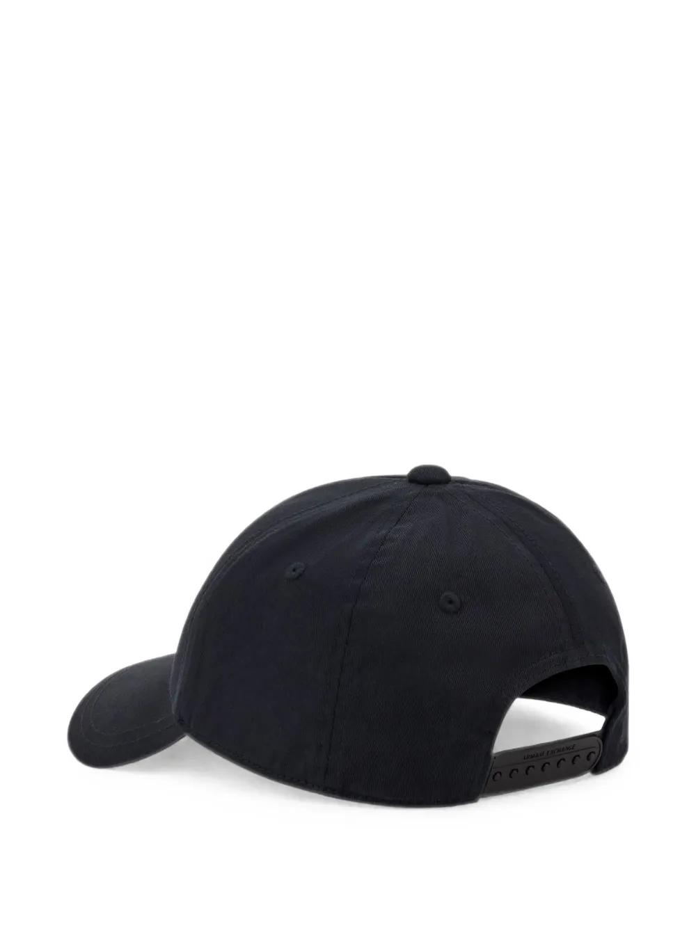 Armani Exchange Honkbalpet met logoprint Blauw