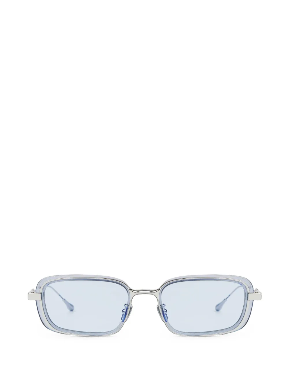 Projekt Produkt rectangle-frame sunglasses - Argento
